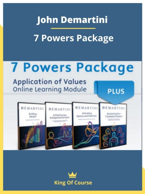 John Demartini – 7 Powers Package