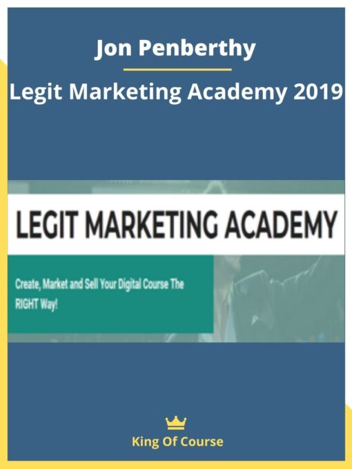 Jon Penberthy – Legit Marketing Academy 2019