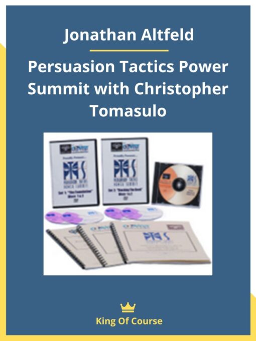 Jonathan Altfeld – Persuasion Tactics Power Summit with Christopher Tomasulo