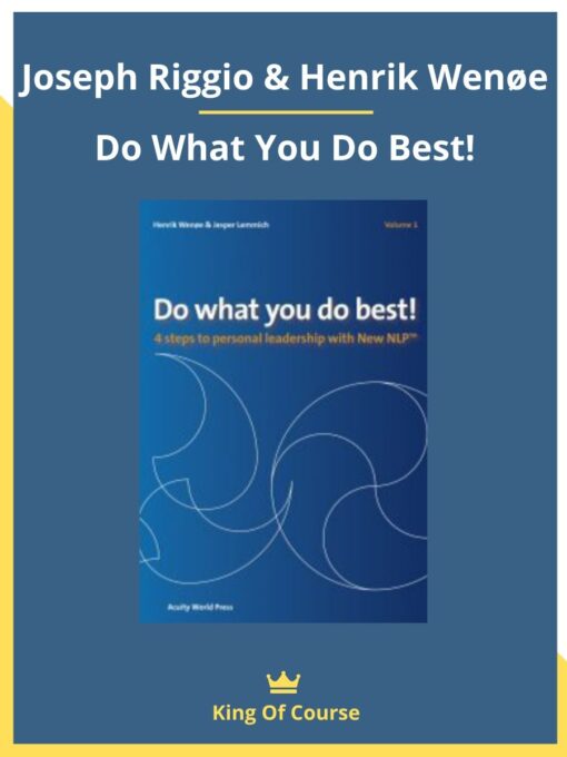 Joseph Riggio & Henrik Wenøe – Do What You Do Best!