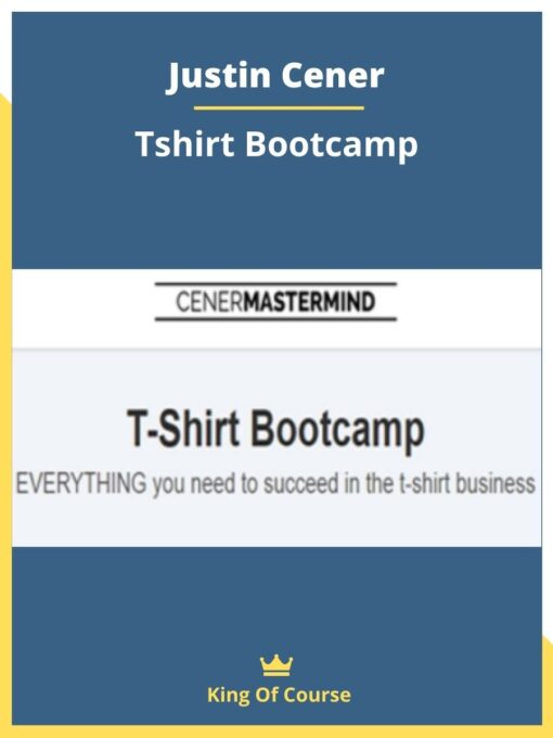 Justin Cener – Tshirt Bootcamp