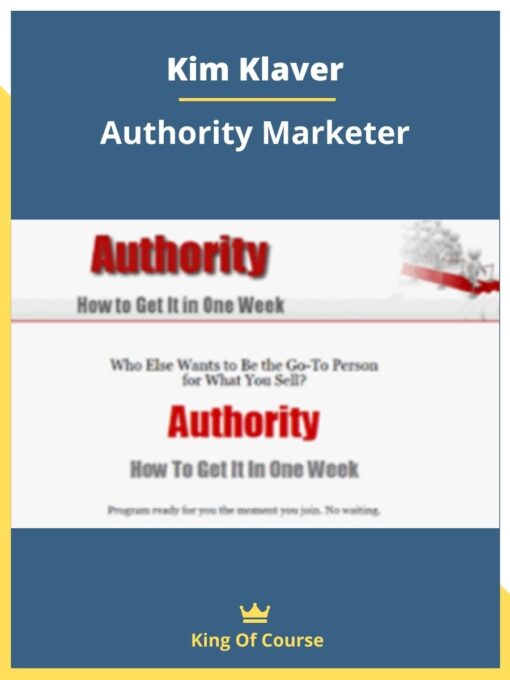 Kim Klaver – Authority Marketer