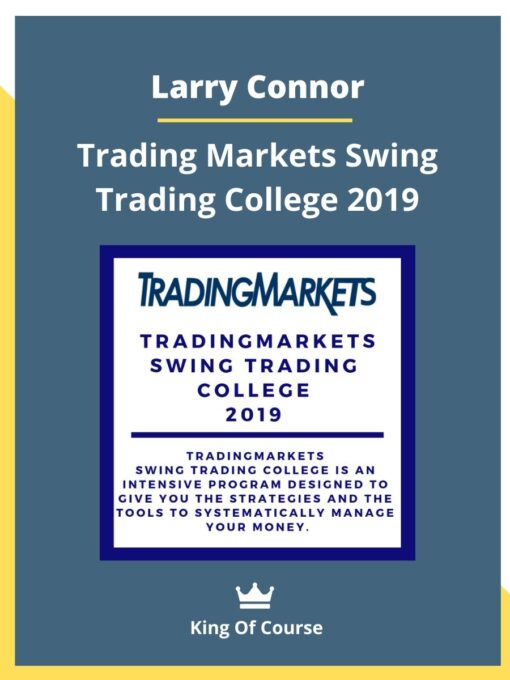 Larry Connor – Trading Markets Swing Trading College 2019