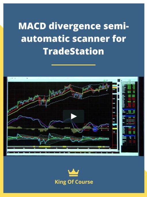 MACD divergence semi-automatic scanner for TradeStation