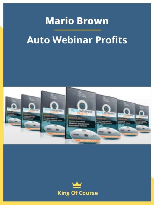 Mario Brown – Auto Webinar Profits
