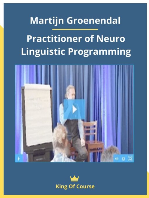 Martijn Groenendal – Practitioner of Neuro Linguistic Programming