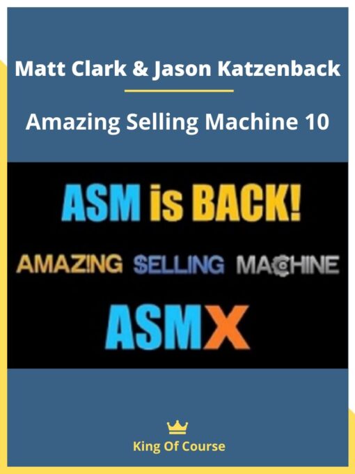 Matt Clark and Jason Katzenback – Amazing Selling Machine 10
