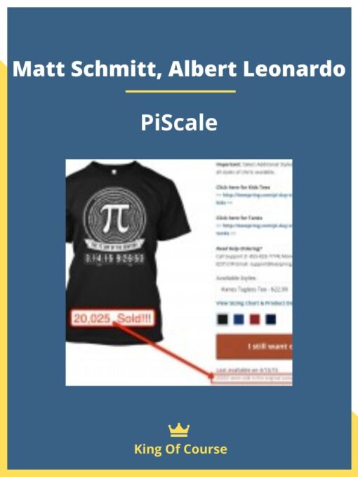 Matt Schmitt, Albert Leonardo – PiScale
