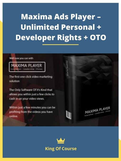 Maxima Ads Player – Unlimited Personal + Developer Rights + OTO