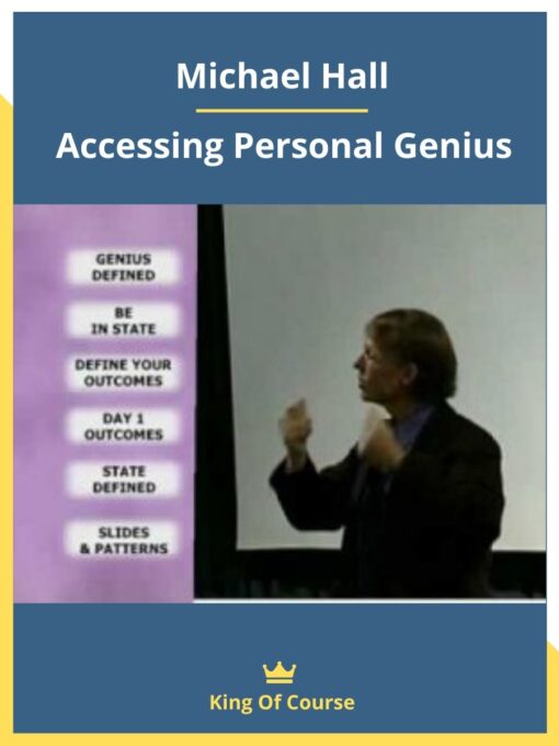 Michael Hall – Accessing Personal Genius