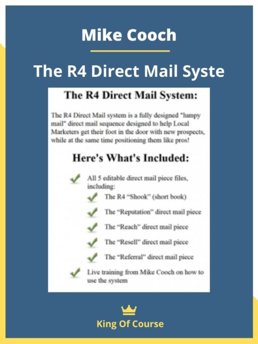 Mike Cooch – The R4 Direct Mail Syste