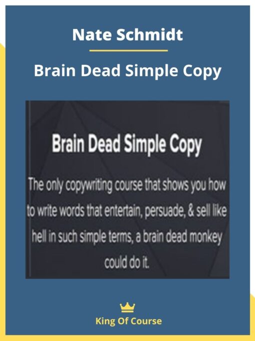 Nate Schmidt – Brain Dead Simple Copy