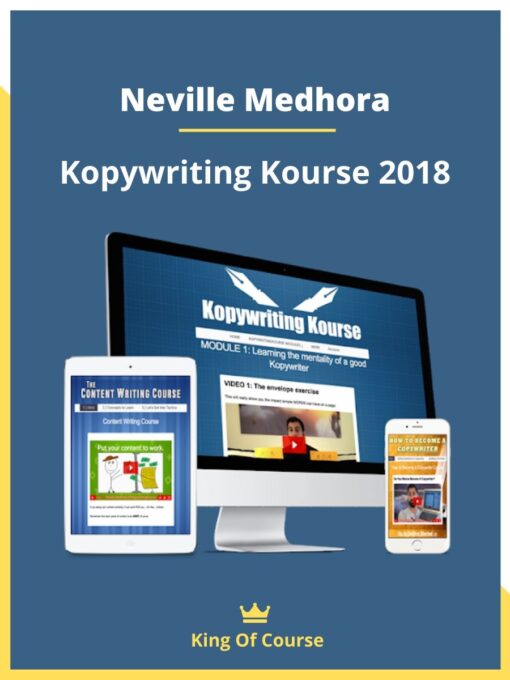 Neville Medhora – Kopywriting Kourse 2018