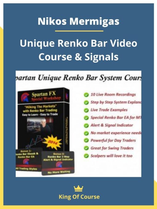 Nikos Mermigas – Unique Renko Bar Video Course & Signals