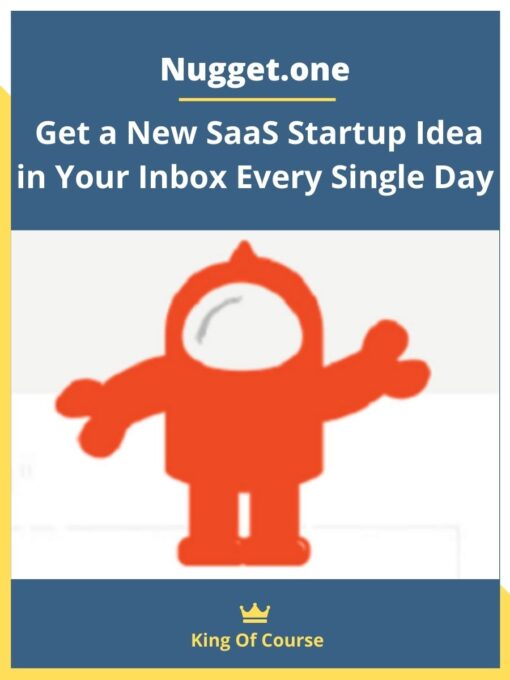 Nugget.one – Get a New SaaS Startup Idea in Your Inbox Every Single Day