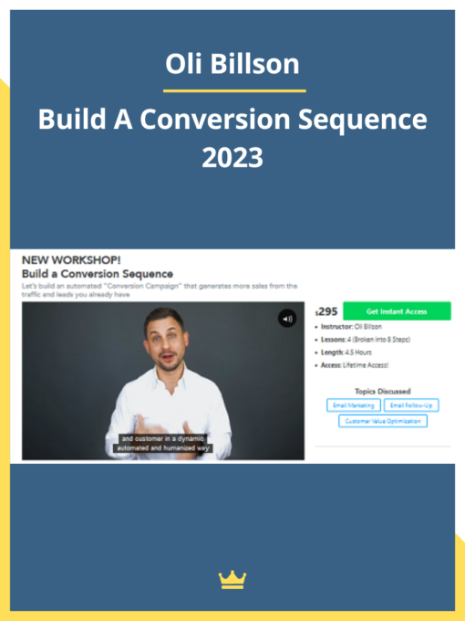 Oli Billson – Build A Conversion Sequence 2023