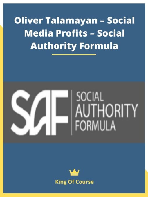Oliver Talamayan – Social Media Profits – Social Authority Formula