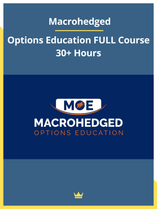 Macrohedged – Options Education FULL Course 30+ Hours