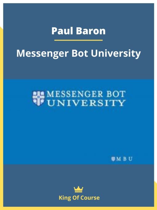 Paul Baron – Messenger Bot University