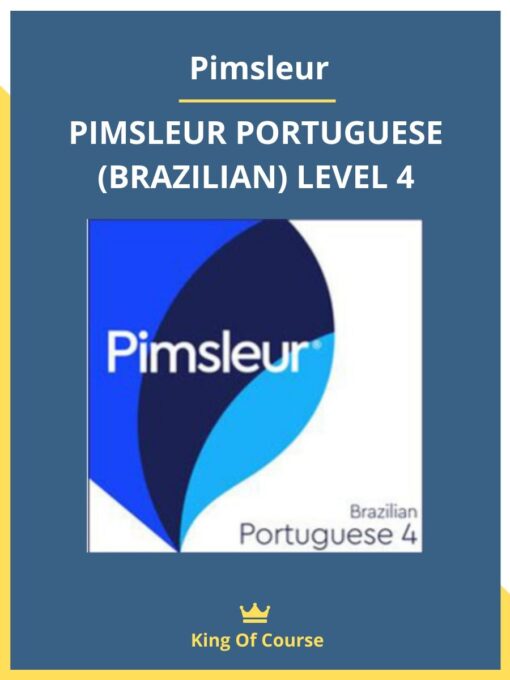 Pimsleur – PIMSLEUR PORTUGUESE (BRAZILIAN) LEVEL 4