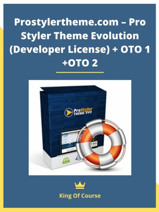 Prostylertheme.com – Pro Styler Theme Evolution (Developer License) + OTO 1 +OTO 2