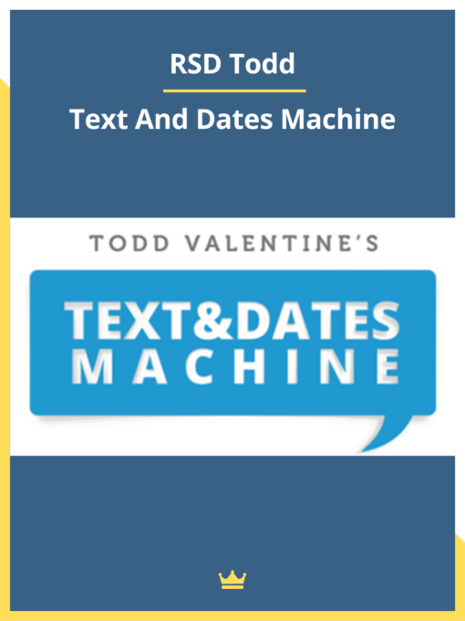 RSD Todd – Text And Dates Machine