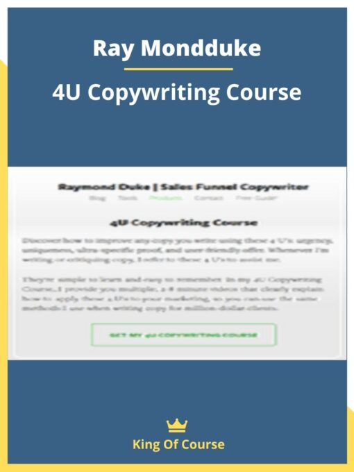 Ray Mondduke – 4U Copywriting Course