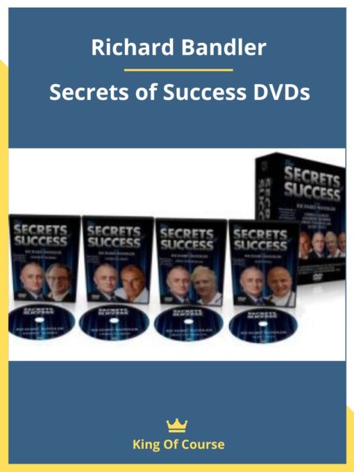 Richard Bandler – Secrets of Success DVDs