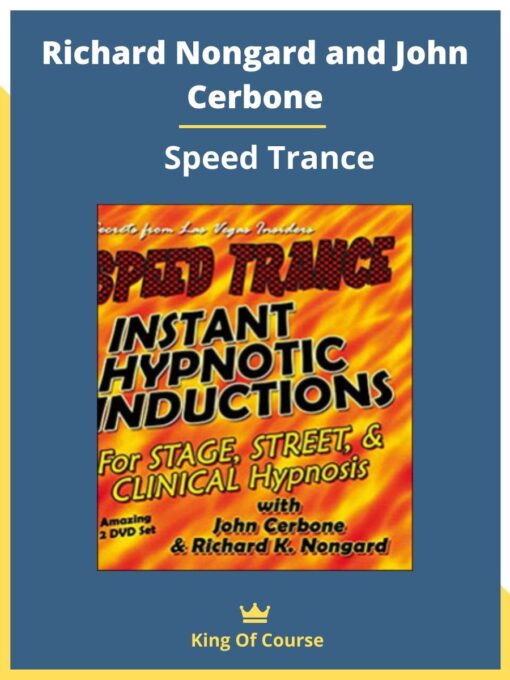 Richard Nongard and John Cerbone Speed Trance