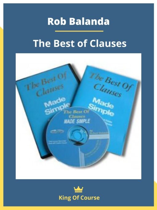 Rob Balanda – The Best of Clauses