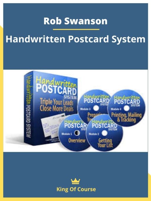 Rob Swanson – Handwritten Postcard System