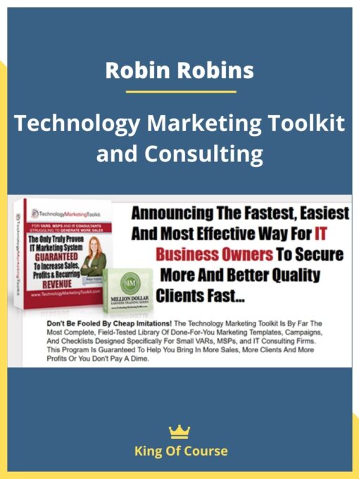 Robin Robins – Technology Marketing Toolkit and Consulting