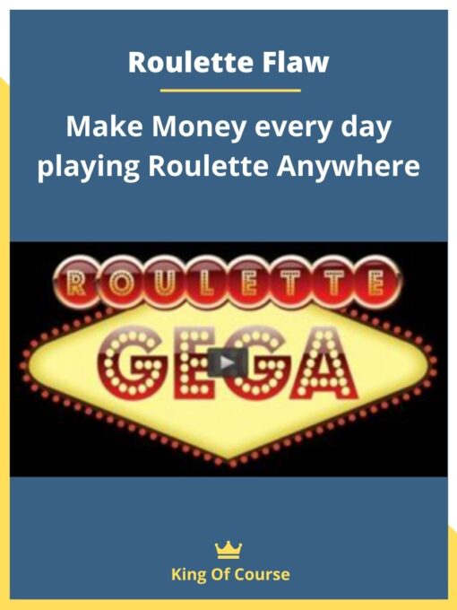 Roulette Flaw-Make Money every day playing Roulette Anywhere