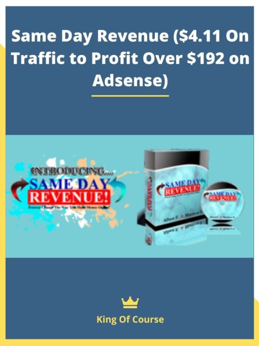Same Day Revenue ($4.11 On Traffic to Profit Over $192 on Adsense)