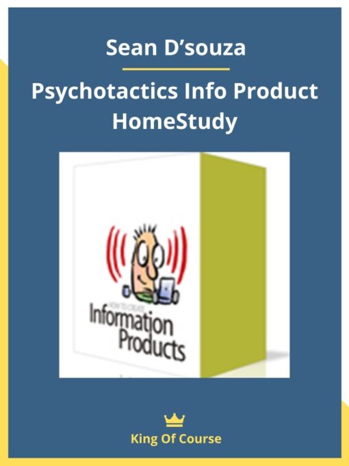 Sean D’souza – Psychotactics Info Product HomeStudy