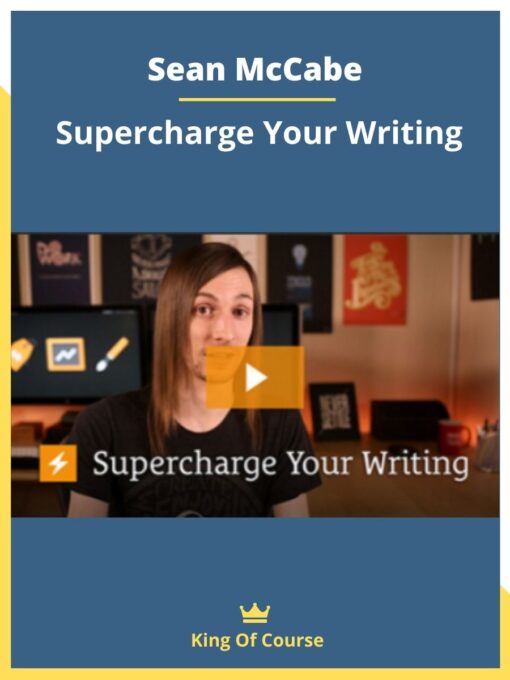 Sean McCabe – Supercharge Your Writing