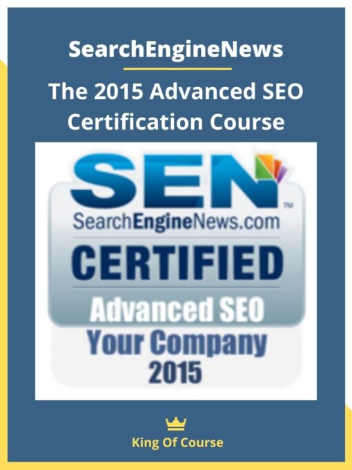 SearchEngineNews – The 2015 Advanced SEO Certification Course