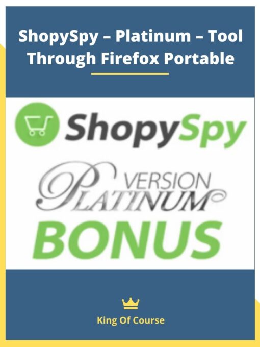 ShopySpy – Platinum – Tool Through Firefox Portable