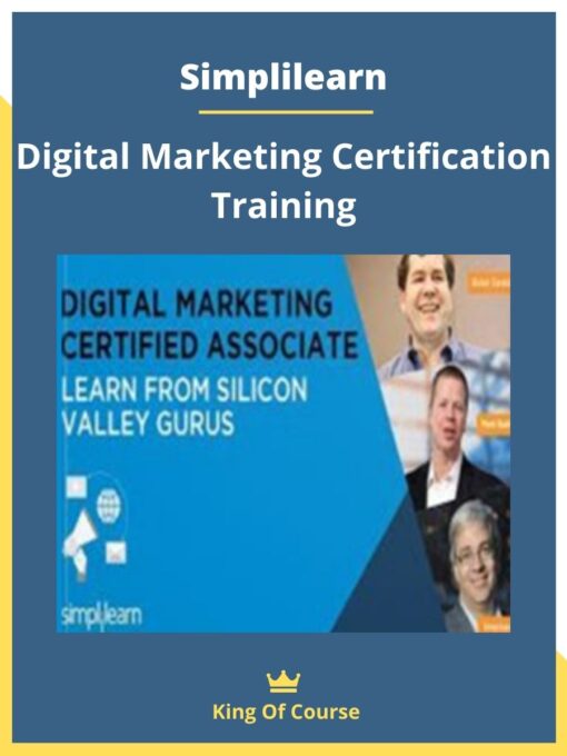 Simplilearn – Digital Marketing Certification Training