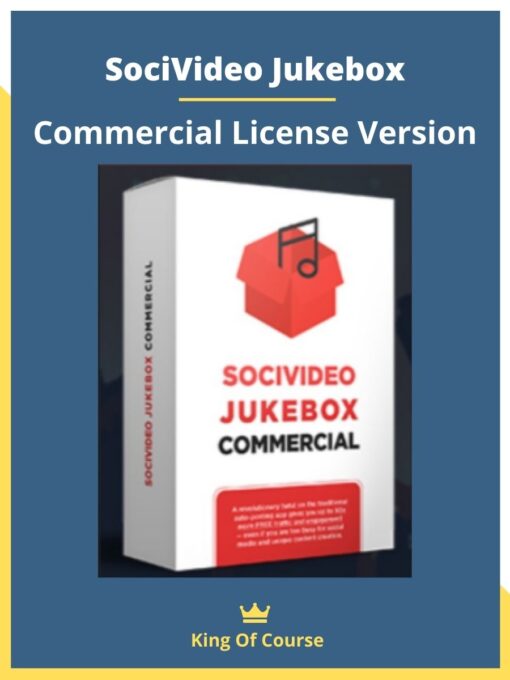 SociVideo Jukebox – Commercial License Version