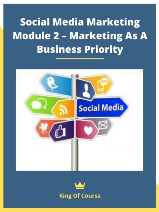 Social Media Marketing Module 2 – Marketing As A Business Priority