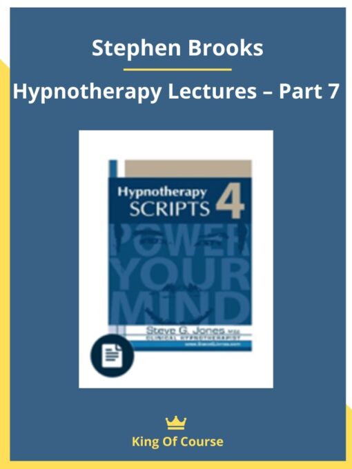 Stephen Brooks – Hypnotherapy Lectures – Part 7