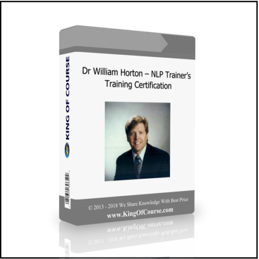 Dr William Horton – NLP Trainer’s Training Certification