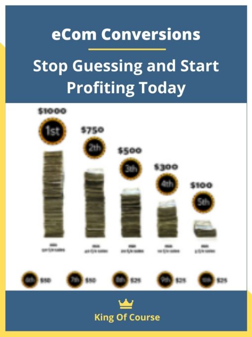 eCom Conversions – Stop Guessing and Start Profiting Today
