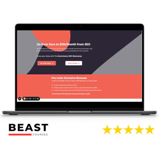 Ecommerce SEO Bootcamp Course – from 0 to 10000 per Month