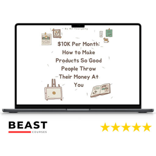 RJ Youngling – The $10K Per Month – How to Make Products So Good People Throw Their Money At You